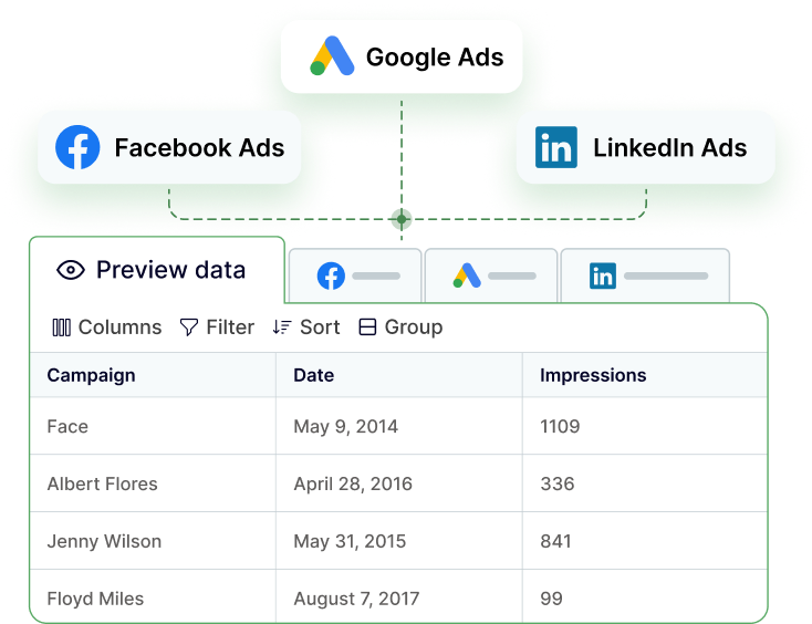Collect data from Aircall and enrich it with information from other sources image