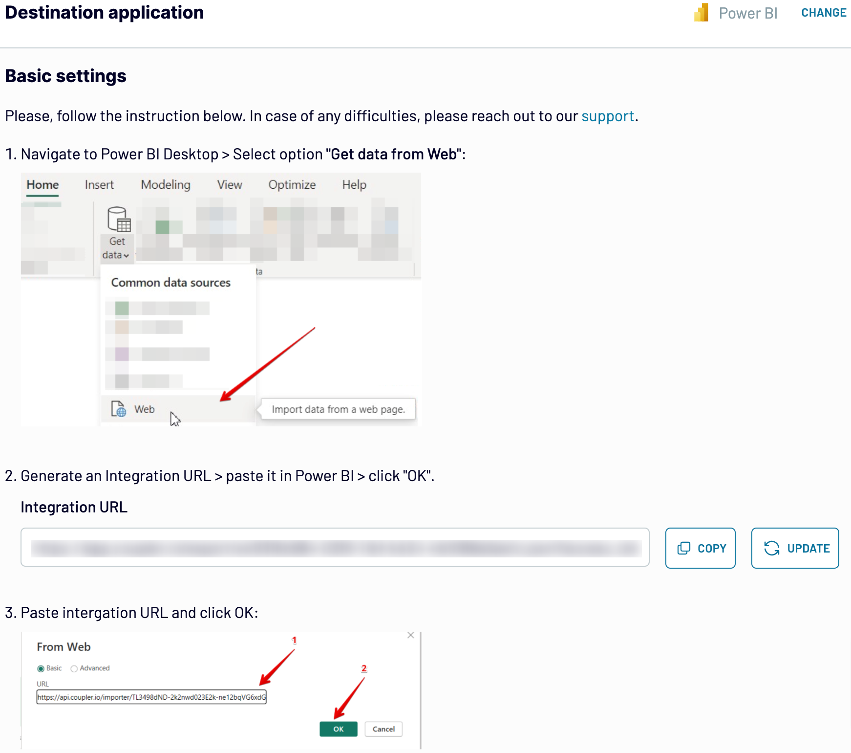 Power BI load & automate